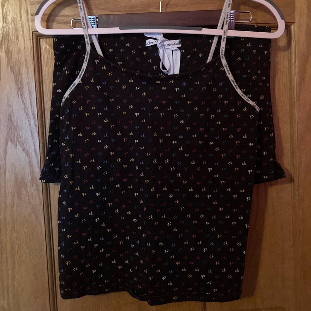 Calvin Klein women’s 2 piece summer pajamas set